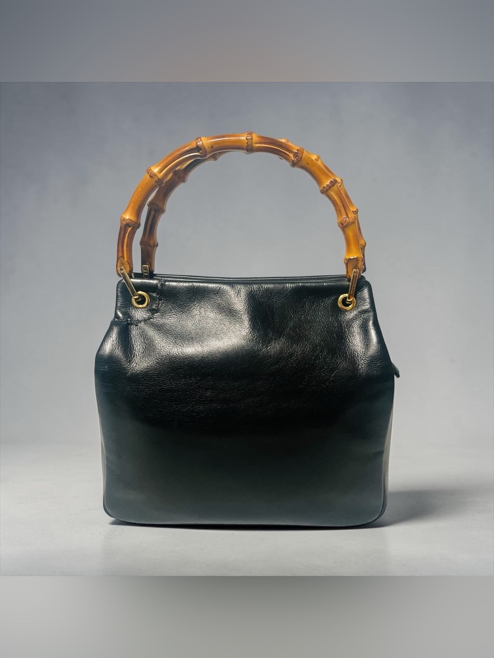 Gucci Bamboo Vintage leather Handbag